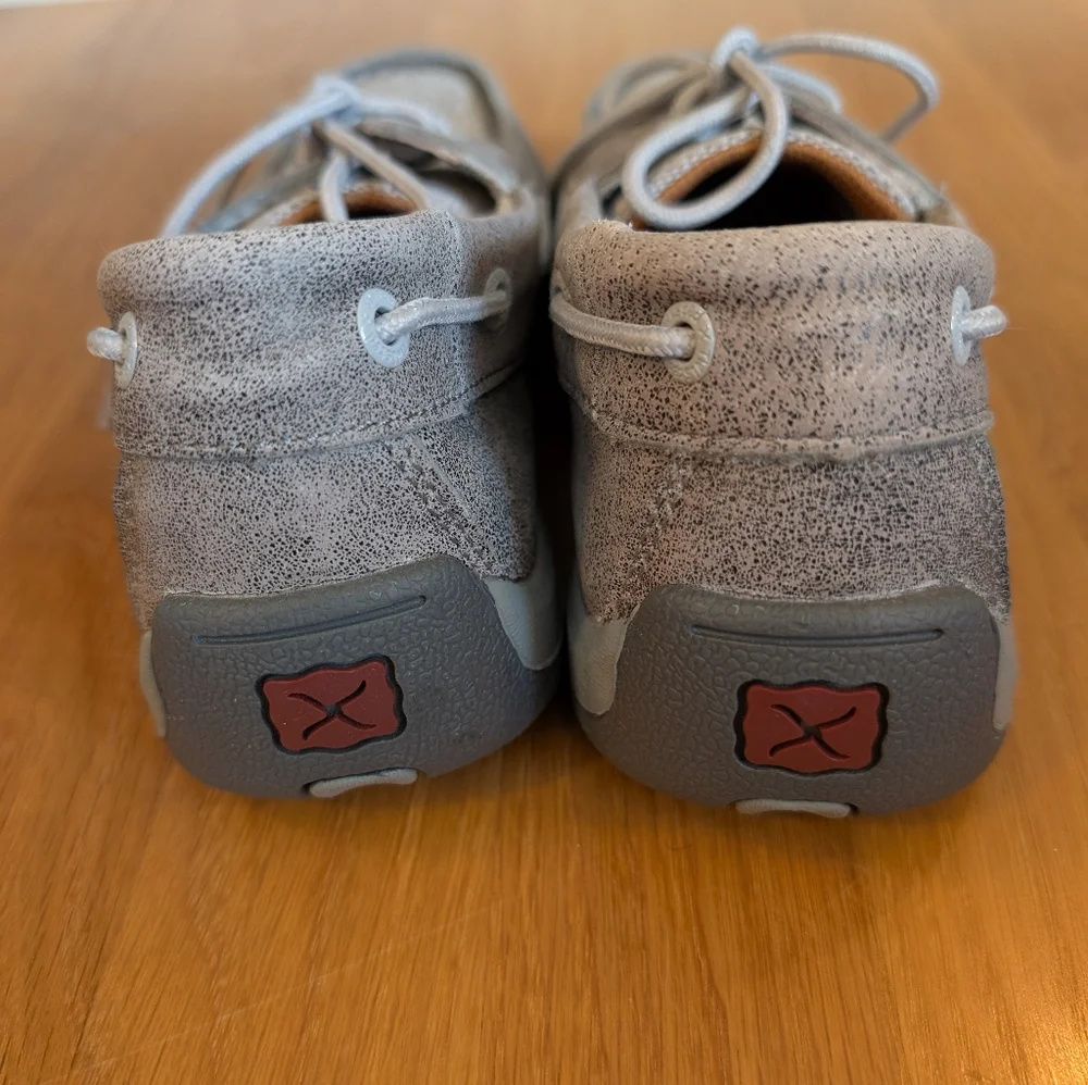 Twisted X Youth Boat Shoes SIze 4